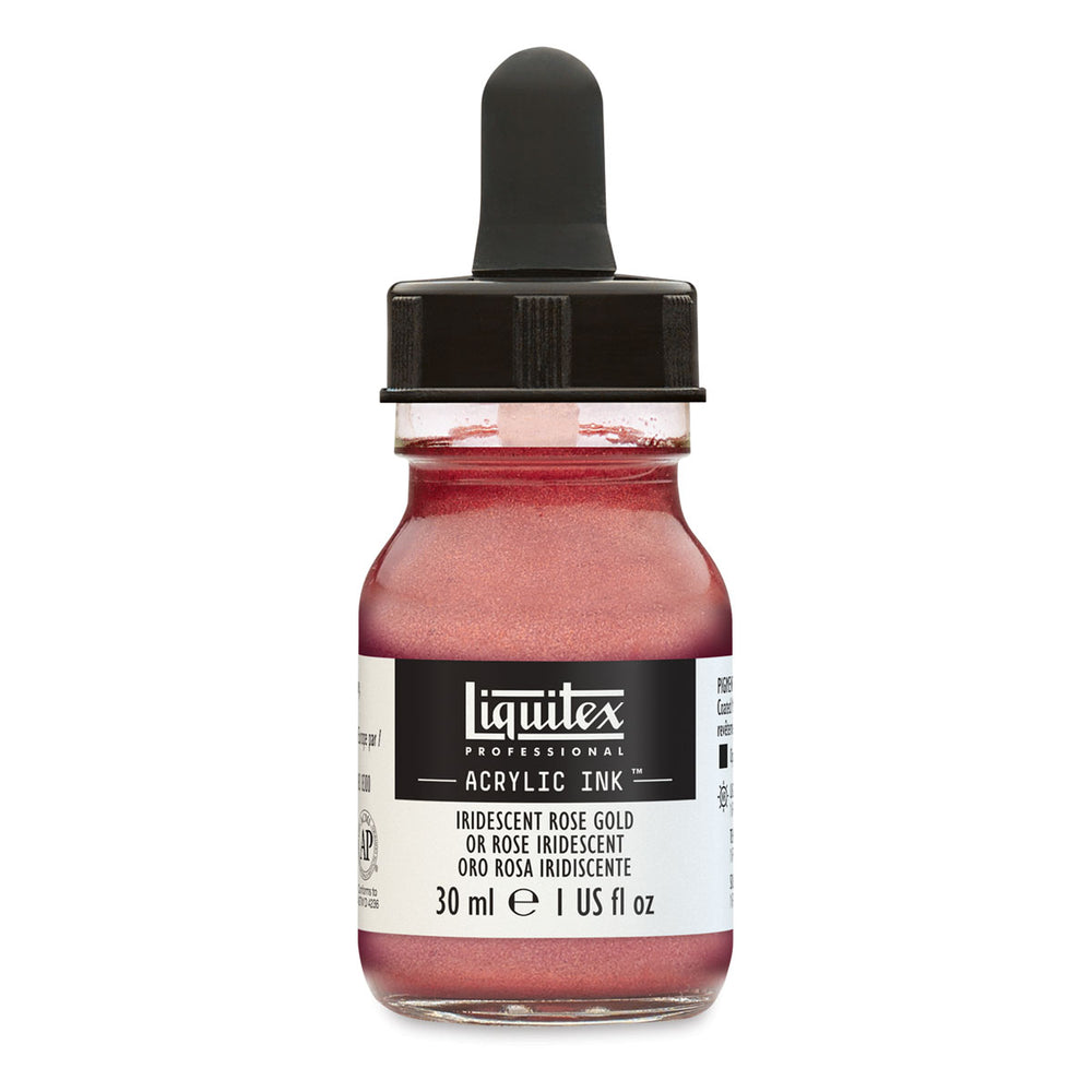 Liquitex Acrylic Ink Iridescent Rose Gold