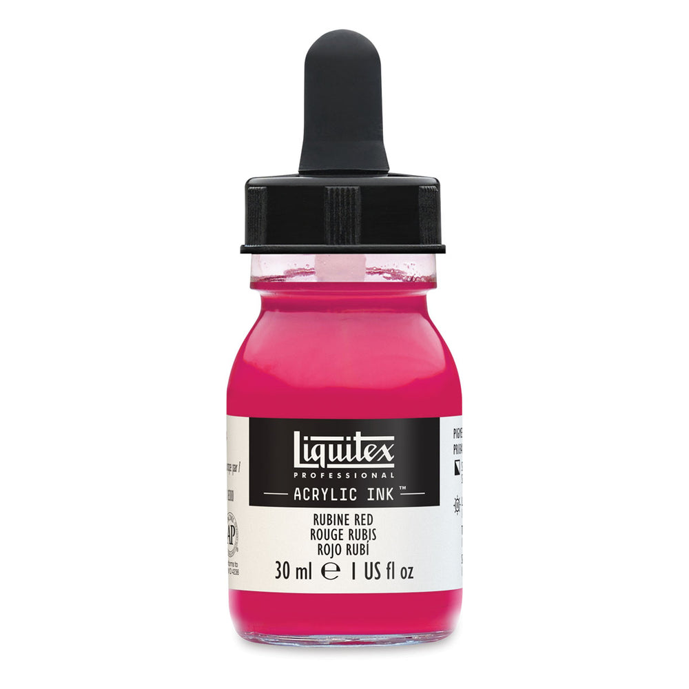 Liquitex Acrylic Ink Rubine Red