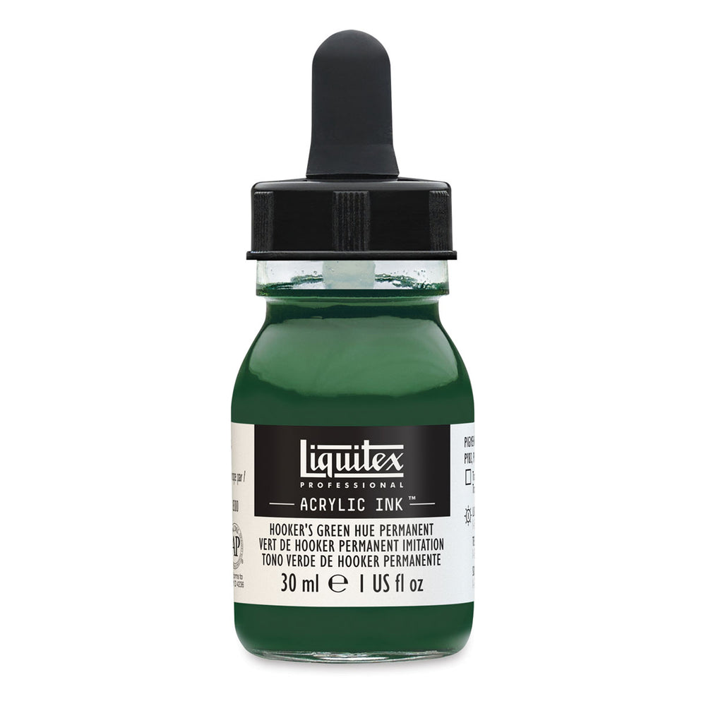 Liquitex Acrylic Ink Hooker's Green Hue Permanent