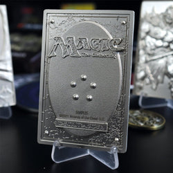 Magic the Gathering Limited Edition Silver Plated Nicol Bolas Metal Collectible