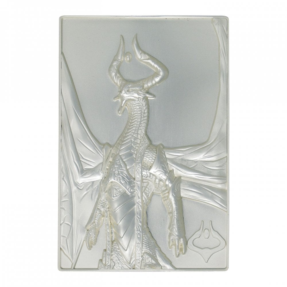 Magic the Gathering Limited Edition Silver Plated Nicol Bolas Metal Collectible