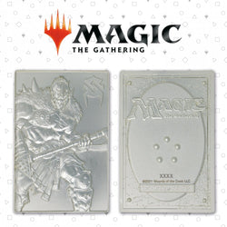 Magic the Gathering Limited Edition Silver Plated Garruk Wildspeaker Metal Collectible