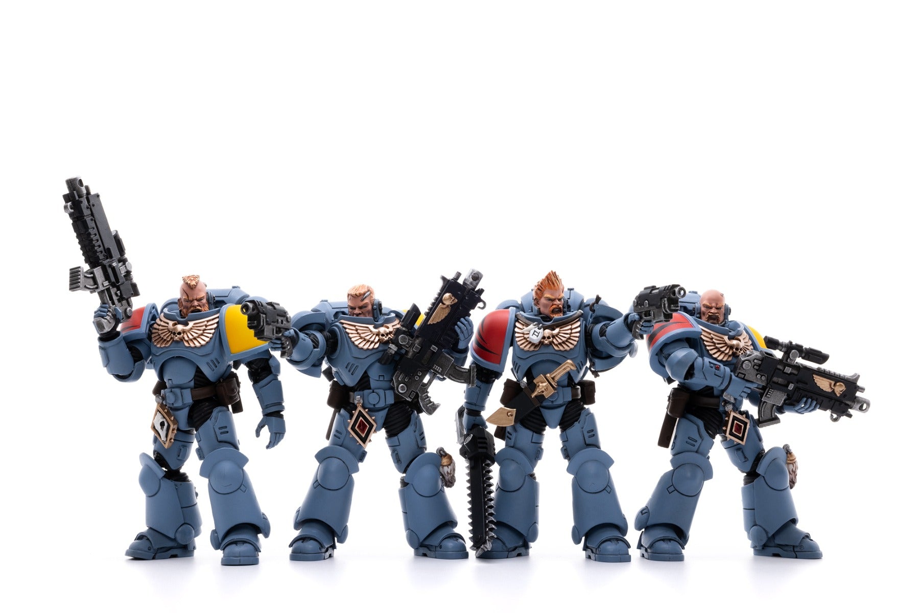 Space Marine Miniatures: 1/18 Scale Space Wolves Battle Pack Hunter Pack