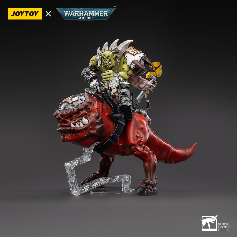 Warhammer Collectibles: 1/18 Scale Orks Squighog Nob On Smasha Squig