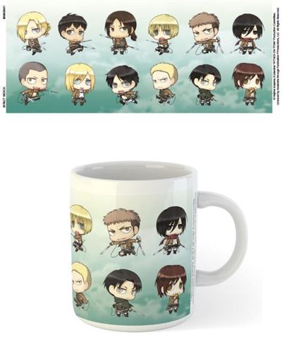 Attck on Titan Chibi Mug
