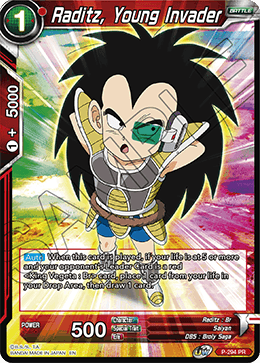 Raditz, Young Invader [P-294]