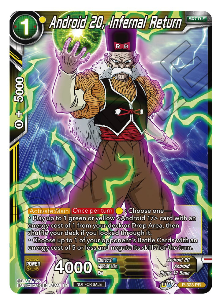Android 20, Infernal Return [P-323]