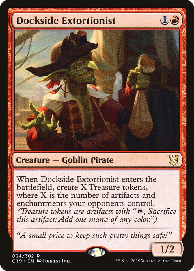 Dockside Extortionist [Commander 2019]