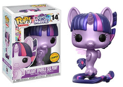 Twilight Sparkle Sea Pony w/ chase #14 My Little Pony The Movie Pop! Vinyl