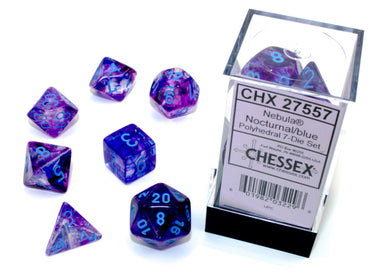 CHX 20557 Nebula Mini Nocturnal/Blue Luminary 7-Die Set