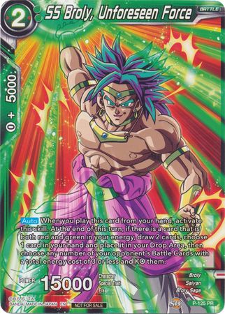SS Broly, Unforeseen Force (Top 16 Winner) [P-125]