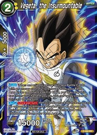 Vegeta, the Insurmountable (Unison Warrior Series Tournament Pack Vol.3) [P-282]