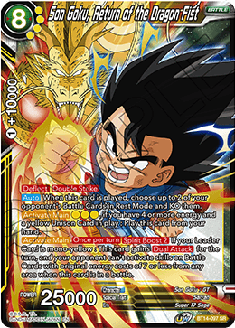 Son Goku, Return of the Dragon Fist [BT14-097]