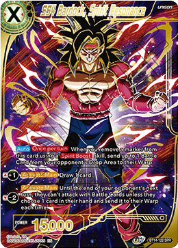 SS4 Bardock, Spirit Resonance (SPR) [BT14-122]