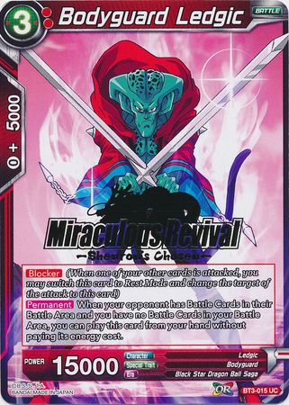 Bodyguard Ledgic (Shenron's Chosen Stamped) [BT3-015]