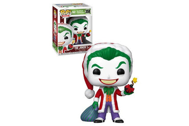 The Joker as Santa #358 DC Super Heroes Pop Vinyl!