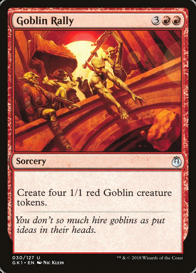 Goblin Rally [Guilds of Ravnica Guild Kit]