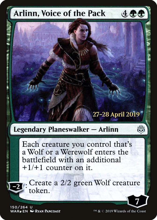 Arlinn, Voice of the Pack [War of the Spark Prerelease Promos]