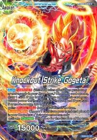 Gogeta // Knockout Strike Gogeta (2018 Big Card Pack) [SD6-01]