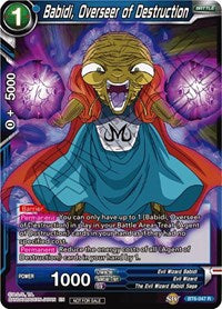 Babidi, Overseer of Destruction (Gold Stamped) [BT6-047]