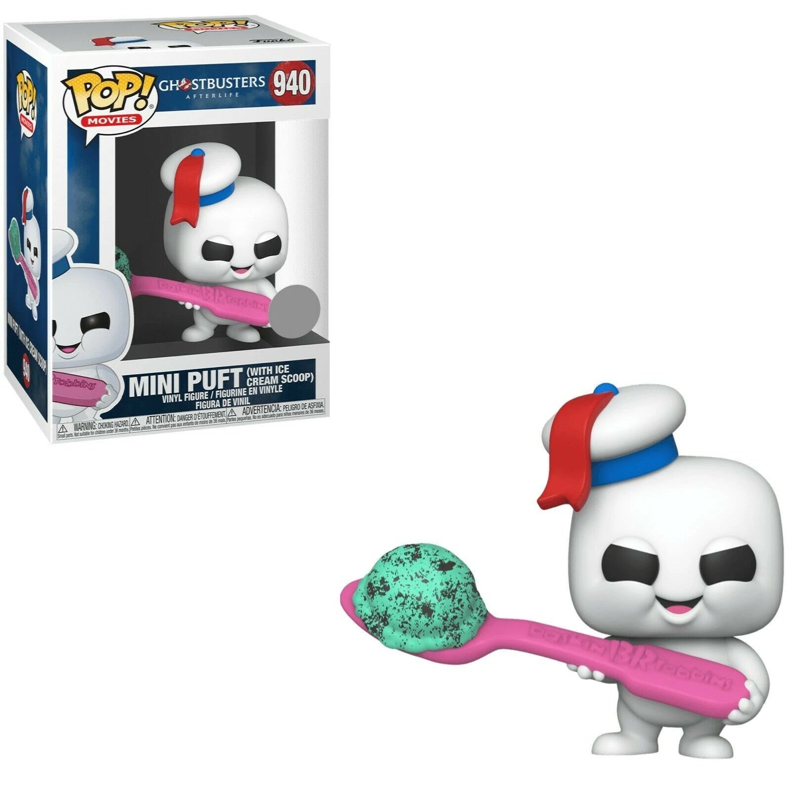 Mini Puft (With Ice Cream Scoop) (Special Edition) #940 Ghostbusters Afterlife Pop! Vinyl
