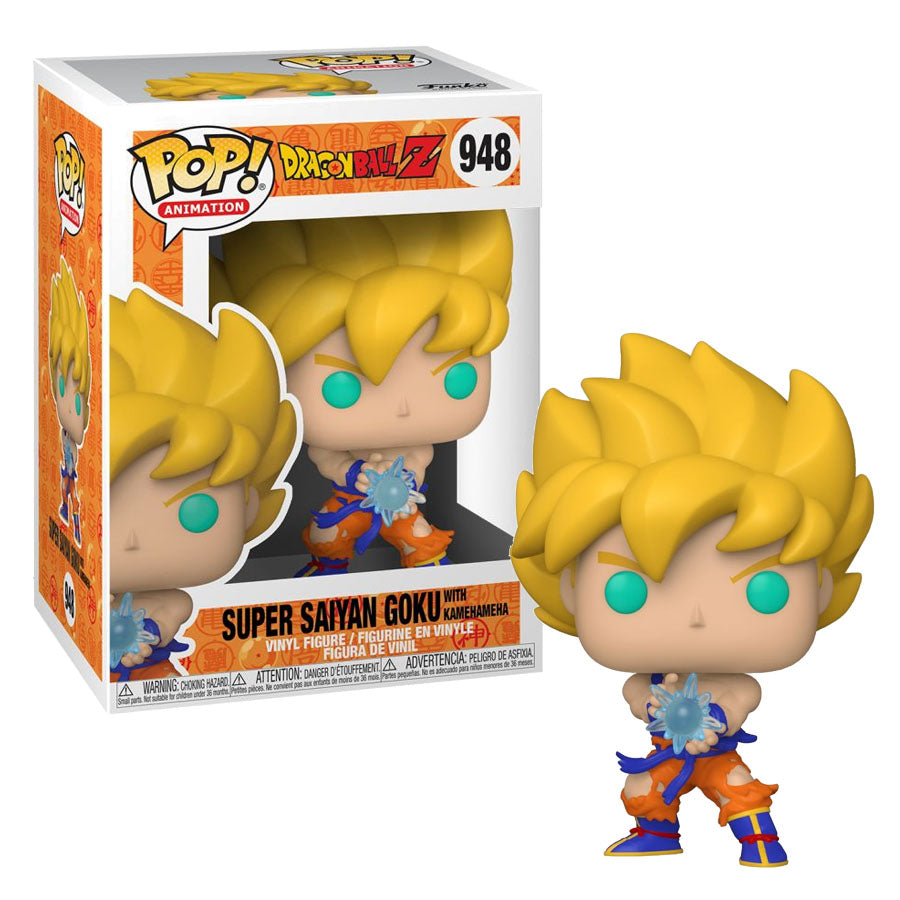 Super Saiyan Goku With Kamehameha #948 Dragon Ball Z Pop Vinyl