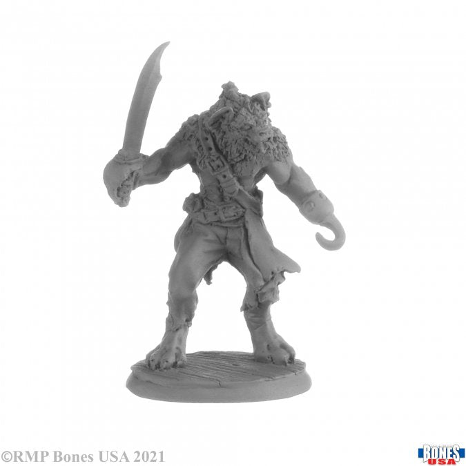 Bones USA Hakkle Blackhook, Gnoll PIrate