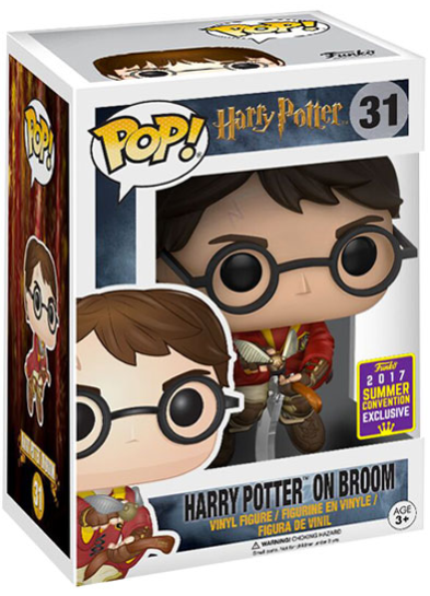 Harry Potter on Broom (2017 Summer Convention) #31 Harry Potter Pop! Vinyl