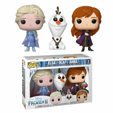 Elsa / Olaf / Anna (Special Edition) 3 Pack Frozen 2 Pop! Vinyl