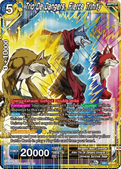 Trio De Dangers, Fierce Trinity [EB1-060]