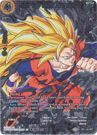 SS3 Tag Team Son Gohan (Vicious Rejuvenation Revival Pack) [DB1-102]