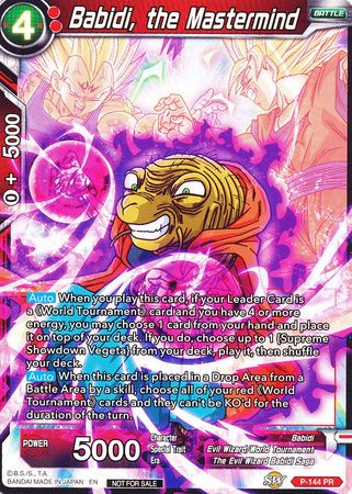 Babidi, the Mastermind (Power Booster) [P-144]