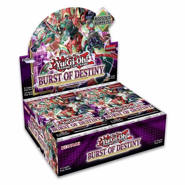 Yu-Gi-Oh! - Burst of Destiny Booster Display