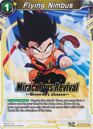 Flying Nimbus (Shenron's Chosen Stamped) [BT3-104]