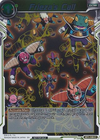 Frieza's Call (Event Pack 3 - 2019) [BT1-109_PR]