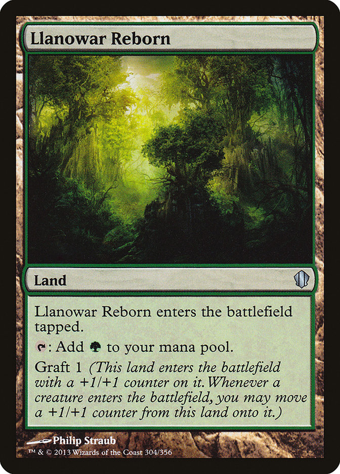 Llanowar Reborn [Commander 2013]