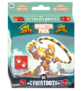 King of Tokyo Cybertooth Monster Pack