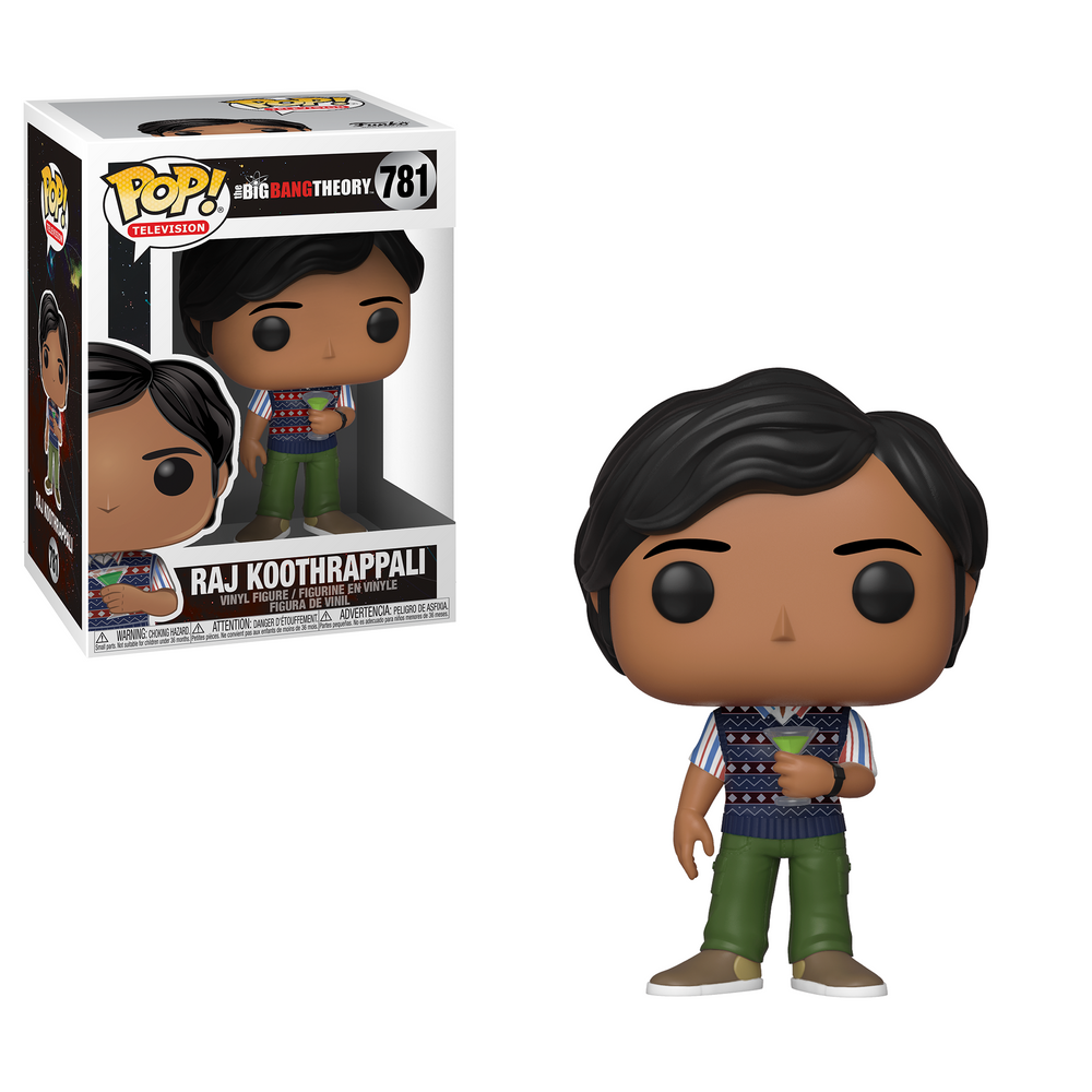 Raj Koothrappali #781 The Big Bang Theory Pop! Vinyl