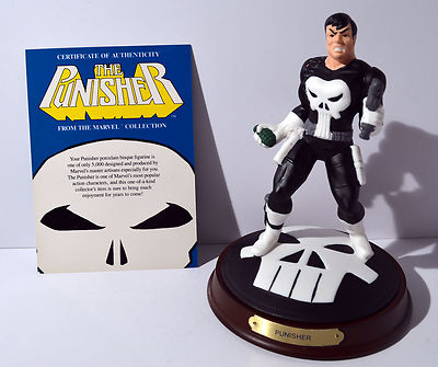 The Punisher Porcelain Marvel Collection 1991 Statue Limited Edition