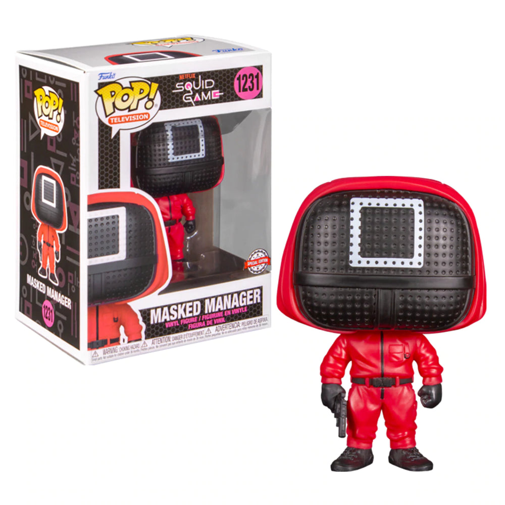 Masked Manager #1231 Squid Game Pop! Vinyl