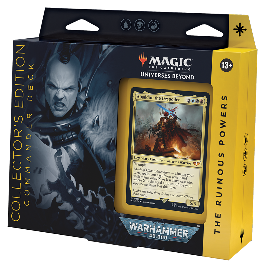 Universes Beyond: Warhammer 40,000 - Commander Deck (The Ruinous Powers - Collector's Edition)