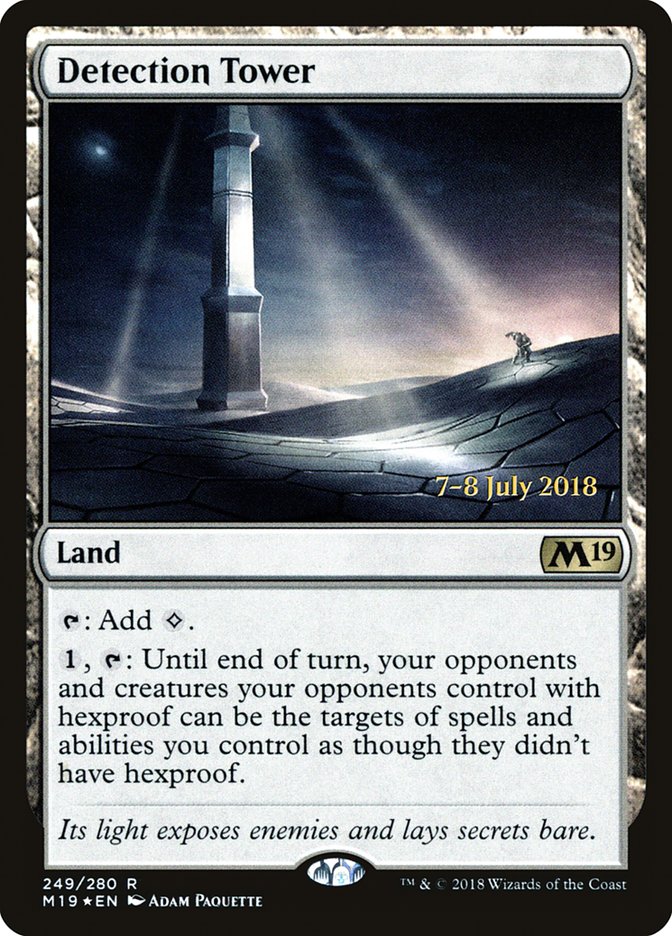 Detection Tower [Core Set 2019 Prerelease Promos]