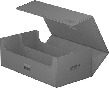 Ultimate Guard Arkhive Flip Case 800+ Standard Size XenoSkin Monocolour Grey Deck Box