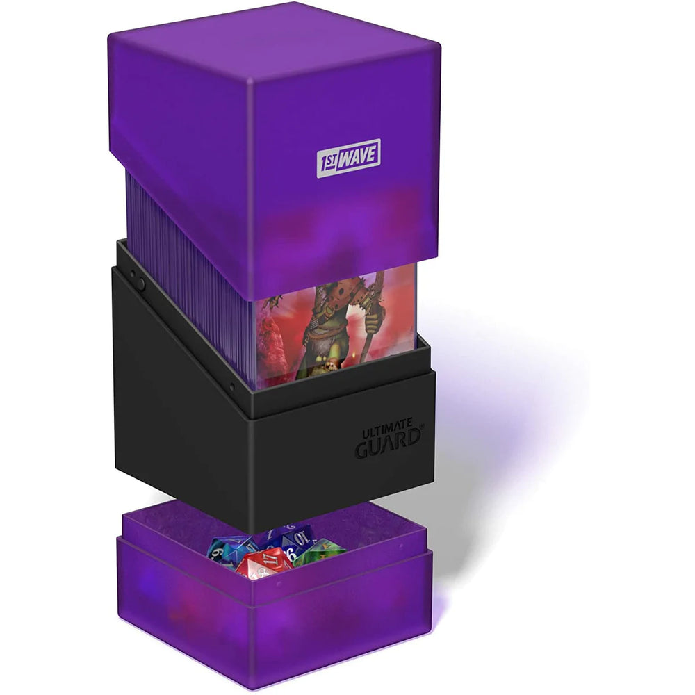 Ultimate Guard Boulder n Tray 100+ Purple Deck Box