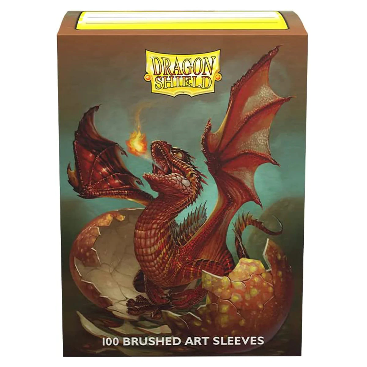 Sleeves - Dragon Shield - Box 100 - Brushed Art - Baby Dragon Sparky