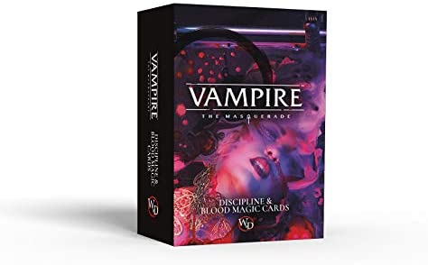 Discipline & Blood Magic Cards - Vampire the Masquerade