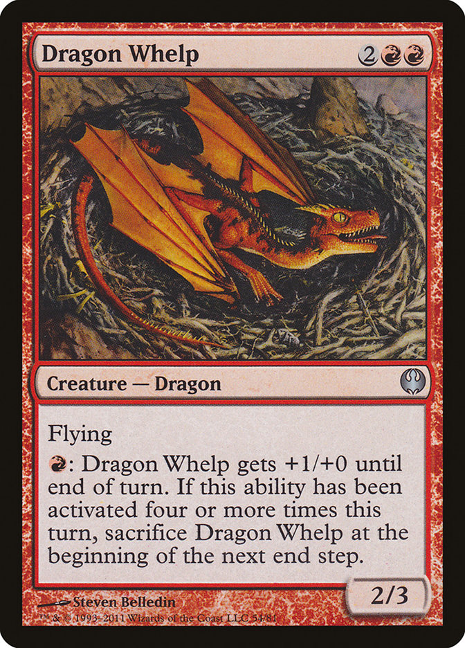 Dragon Whelp [Duel Decks: Knights vs. Dragons]