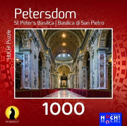 Huch Puzzle Petersdom St Peters Basilica Puzzle 1000 pieces