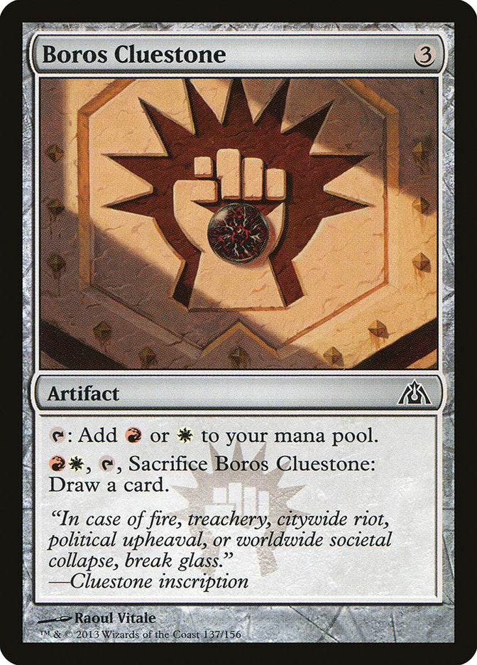 Boros Cluestone [Dragon's Maze]