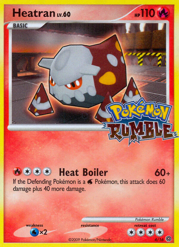 Heatran (4/16) [Pokémon Rumble]